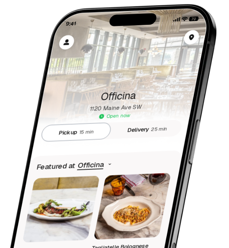 Officina app preview