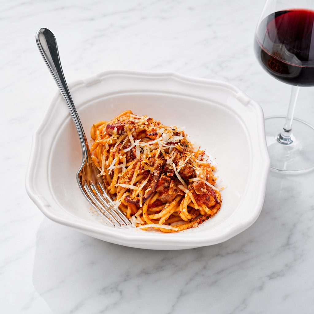 Bucatini Alla Amatriciana.