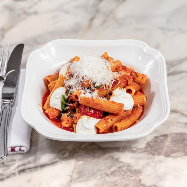 Spicy Rigatoni.